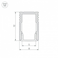 Arlight Sl-Mini 36833 Комплектующее для светильников 200x0,8x1,2 см, Россия - фото 1 - фото 4