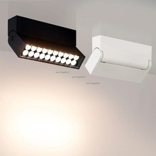 Arlight SP-LOFT-SURFACE-S170-10W Day4000 (BK, 24 deg) 26210 Светильник 17x3,6x10 см, Россия - фото 1 - фото 2