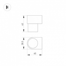 Arlight Spicy 35539 Бра Россия - фото 1 - фото 3