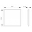 Arlight TITAN 46049 Потолочный светильник 59,5x59,5x2,9 см, Россия - фото 3