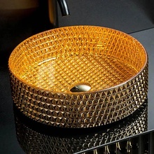 Armadi Art 817-G Золото 39 Раковина 39x39x12 см, Италия - фото 1 - фото 1