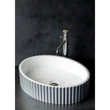 Armadi Art 878-S Серебро 50 Раковина 35x50x14 см, Италия - фото 1 - фото 1