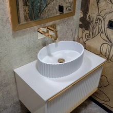 Armadi Art 878-W Белый 50 Раковина 35x50x14 см, Италия - фото 1 - фото 4