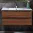 Armadi Art Capolda 849-100-D Dark Wood 100 Тумба для раковины 45x97x48 см, Италия - фото 1
