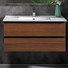 Armadi Art Capolda 849-100-D Dark Wood 100 Тумба для раковины 45x97x48 см, Италия - фото 1 - фото 1
