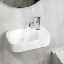 Armadi Art Colibri 902-MW Матовый белый 48 Раковина 32x48x10 см, Италия - фото 1 - фото 3