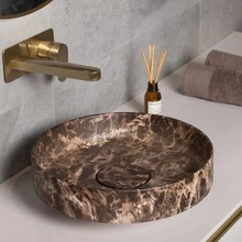 Armadi Art Corian 801-ED Коричневый 40 Раковина 40x40x13 см, Италия - фото 1 - фото 3