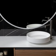 Armadi Art Corian 801-MW Матовый белый 40 Раковина 40x40x13 см, Италия - фото 1 - фото 4