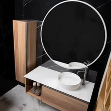 Armadi Art Corian 801-MW Матовый белый 40 Раковина 40x40x13 см, Италия - фото 1 - фото 3