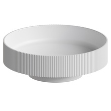 Armadi Art Corian 801-R-MW Матовый белый 40 Раковина 40x40x13 см, Италия - фото 1 - фото 1