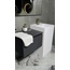 Armadi Art Cube Corian 802-3R-MW Рифленая Matt White 48 Раковина 48x48x85 см, Италия - фото 3