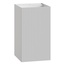 Armadi Art Cube Corian 802-3R-MW Рифленая Matt White 48 Раковина 48x48x85 см, Италия - фото 1