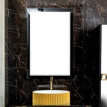 Armadi Art Dolce 567-B Чёрный глянцевый 70 Зеркало 4x70x105 см, Италия - фото 1 - фото 2