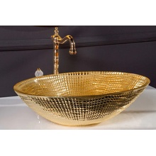 Armadi Art NeoArt 814 Золото 51 Раковина 34,5x51x15,5 см, Италия - фото 1 - фото 1