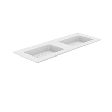 Armadi Art Quatro 793-140-2-W White 140 Раковина 52x141x15,7 см, Италия - фото 1 - фото 1
