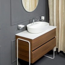 Armadi Art Vallessi 870 Белый 61 Раковина 41,5x61x16 см, Италия - фото 1 - фото 3