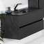 Armadi Art Vallessi 837-080-A mat Антрацит матовый 80 Тумба для раковины 46x80x53 см, Италия - фото 1