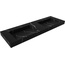 Armadi Art Flat 859-140-NM Nero Marquina  140 Раковина 45,2x141x12,1 см, Италия - фото 1