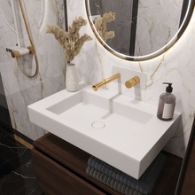 Armadi Art Flat 888-70 Белый матовый 70 Раковина 45,2x70,4x11,5 см, Италия - фото 1 - фото 2