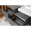 Armadi Art Flat 897-080-A mat Антрацит матовый 80 Тумба 46x80x38,3 см, Италия - фото 4