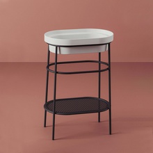 ArtCeram Fuori ACA055 17 Консоль для раковины 36,5x60x83 см, Италия - фото 1 - фото 2