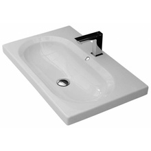 ArtCeram Blend BLL007V01.00 71x45 см белая Раковина 45x71x14,5 см, Италия - фото 1 - фото 1