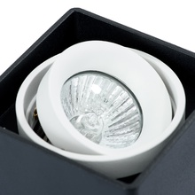 Arte Lamp A5655 A5655PL-1BK Точечный светильник 9x9x12 см, Италия - фото 1 - фото 3