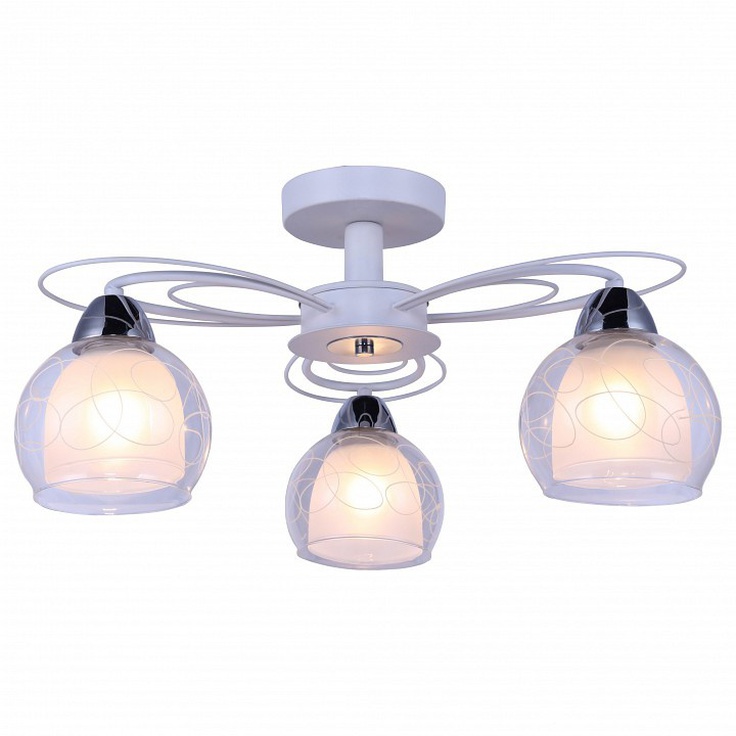 Arte Lamp A7585 A7585PL-3WH Потолочный светильник 57x57x27 см, Италия - фото 1 Arte Lamp A7585 A7585PL-3WH Потолочный светильник 57x57x27 см, Италия - фото 1