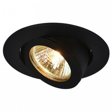 Arte Lamp Accento A4009PL-1BK Точечный светильник 10x10x4 см, Италия - фото 1 - фото 1