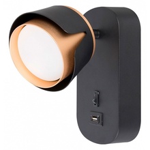 Arte Lamp Amaks A8026AP-1BK Бра 10x18 см, Италия - фото 1 - фото 1