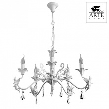 Arte Lamp Angelina A5349LM-5WH Люстра подвесная 62x62x40 см, Италия - фото 1 - фото 4
