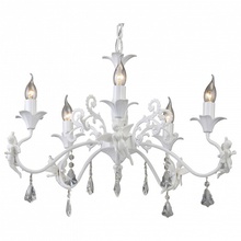 Arte Lamp Angelina A5349LM-5WH Люстра подвесная 62x62x40 см, Италия - фото 1 - фото 1