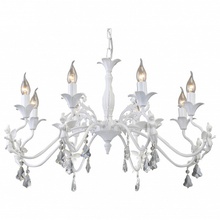 Arte Lamp Angelina A5349LM-8WH Люстра подвесная 74x74x40 см, Италия - фото 1 - фото 1