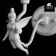 Arte Lamp Angelina A5349AP-1WH Бра 12x23 см, Италия - фото 1 - фото 4