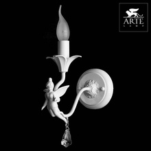 Arte Lamp Angelina A5349AP-1WH Бра 12x23 см, Италия - фото 1 - фото 2