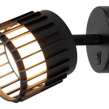 Arte Lamp Atria A8031AP-1BK Бра 9x12 см, Италия - фото 1 - фото 2