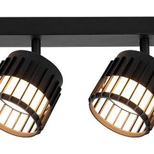 Arte Lamp Atria A8031PL-4BK Спот 61x9 см, Италия - фото 1 - фото 2