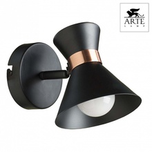 Arte Lamp Baltimore A1406AP-1BK Бра 18x10x18 см, Италия - фото 1 - фото 2