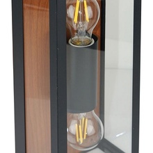 Arte Lamp Belfast A4569AL-2BR Уличный светильник 15x37 см, Италия - фото 1 - фото 2