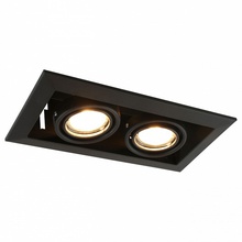 Arte Lamp Cardani piccolo A5941PL-2BK Точечный светильник 25x13x8 см, Италия - фото 1 - фото 1