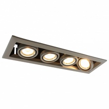 Arte Lamp Cardani piccolo A5941PL-4GY Точечный светильник 44x13x8 см, Италия - фото 1 - фото 1