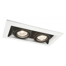 Arte Lamp Cardani piccolo A5931PL-2WH Встраиваемый светильник 25x13 см, Италия - фото 1 - фото 1