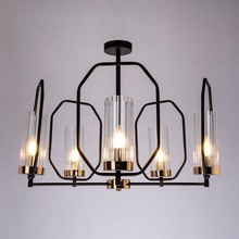 Arte Lamp Celaeno A7004PL-5BK Люстра Италия - фото 1 - фото 2