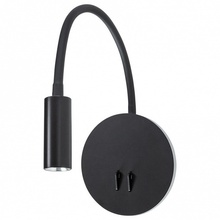 Arte Lamp Electra A8231AP-1BK Бра 14x52 см, Италия - фото 1 - фото 1