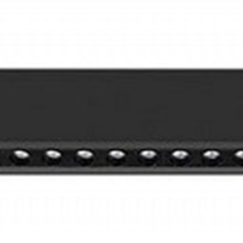 Arte Lamp Expert A5745PL-1BK Встраиваемый светильник 30,8x1,7x4,5 см, Италия - фото 1 - фото 2