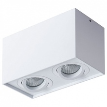 Arte Lamp FACTOR A5544PL-2WH Точечный светильник 18x9,5x10,5 см, Италия - фото 1 - фото 1