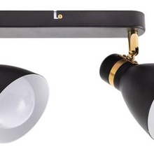 Arte Lamp Fafnir A5047PL-2BK Спот 36x11 см, Италия - фото 1 - фото 3