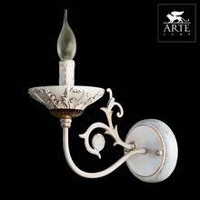 Arte Lamp Faina A5326AP-1WG Бра 12x23 см, Италия - фото 1 - фото 2