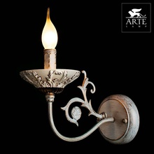 Arte Lamp Faina A5326AP-1WG Бра 12x23 см, Италия - фото 1 - фото 3