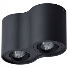 Arte Lamp Falcon A5645PL-2BK Точечный светильник 17,8x9,5x10,5 см, Италия - фото 1 - фото 1